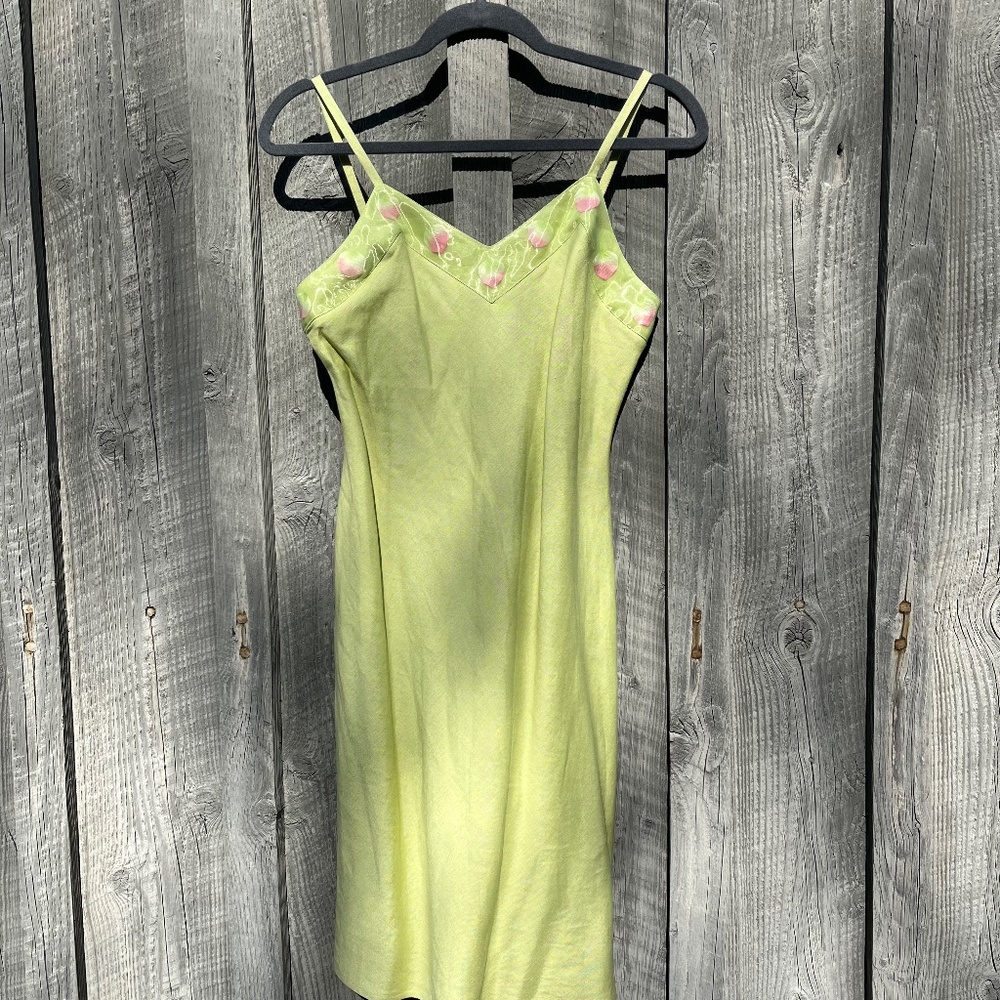 Positive Attitude linen dress - Size 8